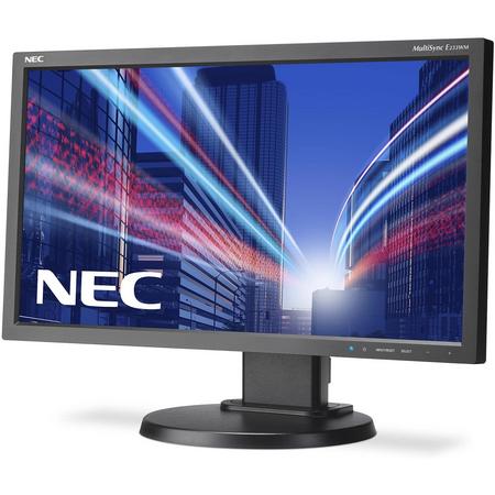 NEC MultiSync E233WM 23 Full HD TN Zwart computer monitor