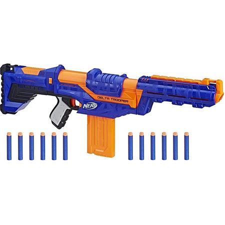 Hasbro - Nerf Elite gemotoriseerde blaster - 4-in-1 speelgoedmachinegeweer