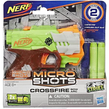 NERF Microshots Crossfire Bow blaster met 2 darts