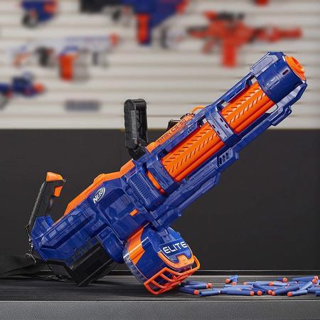 NERF N strike Elite titan - Automatische nerf geweer -  XXL Speelgoedgeweer - Magazijn voor 50 pijltjes - Speelgoedblaster - Speelgoedpistool - LIMITED EDITION