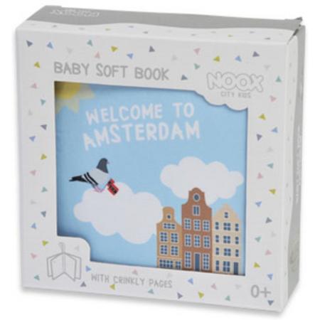 Zacht Babyboekje Amsterdam - Engelse versie / Baby Soft Book Amsterdam - English version