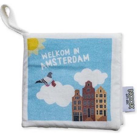 Zacht Babyboekje Amsterdam 100% katoen en fairly made