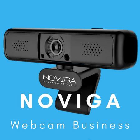 NOVIGA webcam- Business 2k met lens-cover en uitmuntend geluid! 4mp!