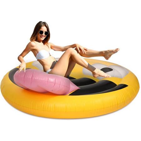 Luxe Float Pool Bed XL Smiley