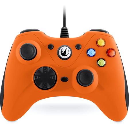 Nacon PCGC-100ORANGE Wired Gaming Controller - Oranje (PC)