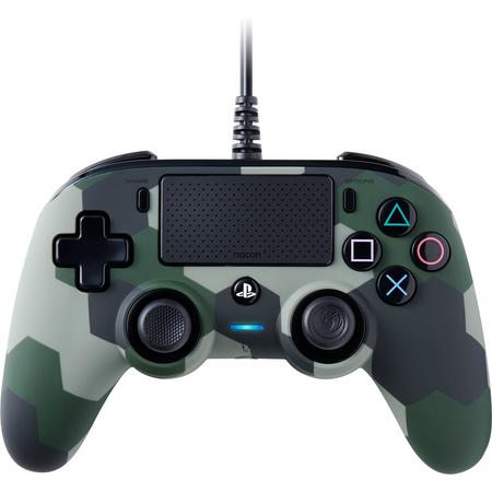 Nacon Playstation 4 Official Licensed Wired Compact Controller - PS4 - Camo