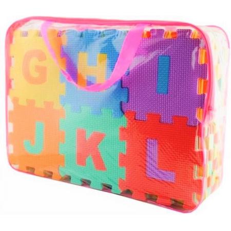 Puzzel Speelkleed voor kinderen - vrolijke kleuren - Speelmat - Speeltapijt - Foam - Baby 72-delig