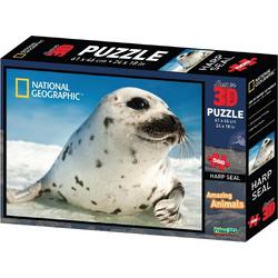 National Geographic 3D puzzel 500 stukjes zeehond