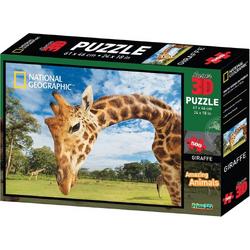 National Geographic 3D puzzel Giraffe 500 stukjes