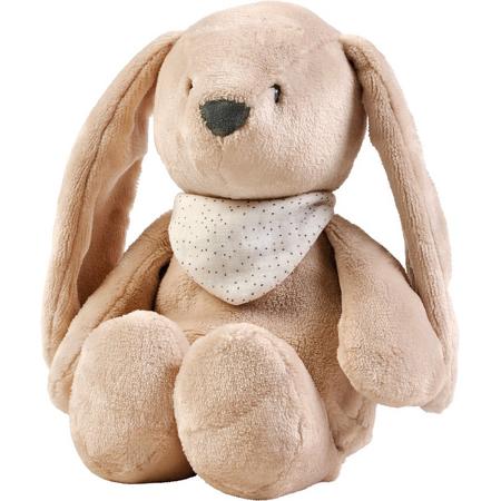 Sleepy konijn knuffel nachtlamp beige - 30 x 20 cm