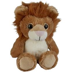 Pluche knuffel dieren Leeuw 18 cm - Speelgoed dieren knuffelbeesten - Leuk als cadeau
