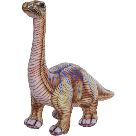 Pluche knuffel dinosaurus Apatosaurus van 30 cm - Dino speelgoed knuffeldieren