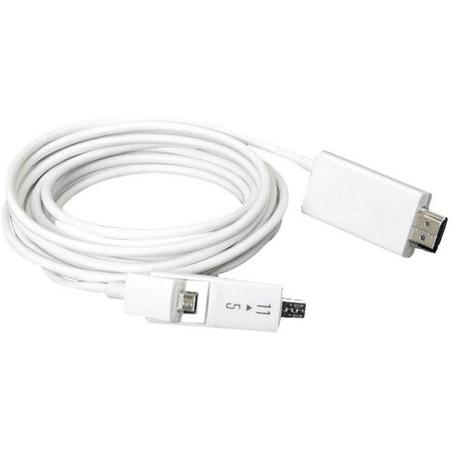 3M Micro USB MHL naar HDMI Adapter Kabel SGT020