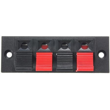 4x Input Terminal Block Wire Cable Clip For LED Single Color Strip