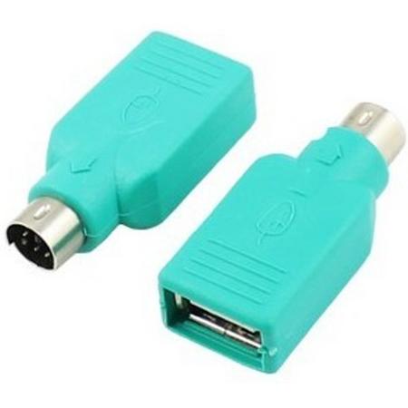 USB Female naar PS/2 Adapter