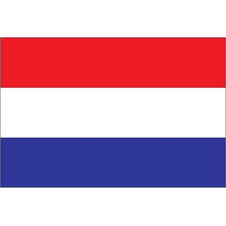Nederlands Vlag 150 X 90 Cm Rood/wit/blauw
