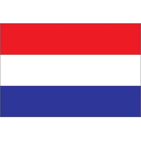 Nederlands Vlag 60 X 90 Cm Rood/wit/blauw