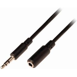   CAGP22050BK100 audio kabel 10 m 3.5mm Zwart