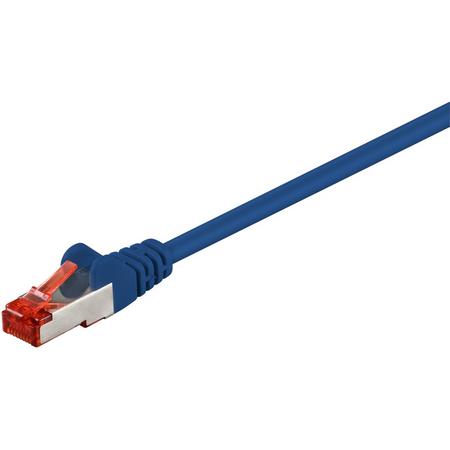 Nedis S/FTP CAT6 Gigabit netwerkkabel / blauw - LSZH - 0,25 meter