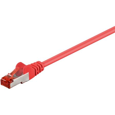 Nedis S/FTP CAT6 Gigabit netwerkkabel / rood - LSZH - 10 meter