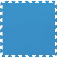 NEKA - Zwembadtegels - Vloertegels - Ondertegels - Fitnestegels - 8 Stuks - 50 x 50 x 0,4 cm - Blauw - Foam