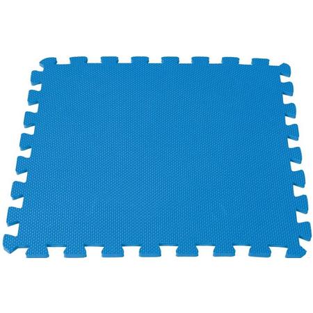 Neka (Intex) Vloertegels - 8 stuks 50x50 cm blauw