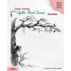 Clear Stamp Icy Tree (IFS056)