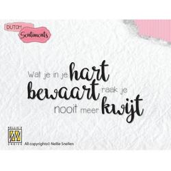 Dutch Sentimenten-8  Wat je in je hart bewaart raak je nooit ...