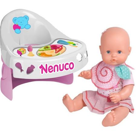 Nenuco Poppenstoel met Geluid - Inclusief Babypop