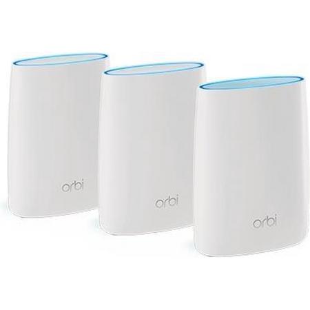 Netgear Orbi RBK53S - Multiroom Wifi Systeem - Triple Pack - Wit