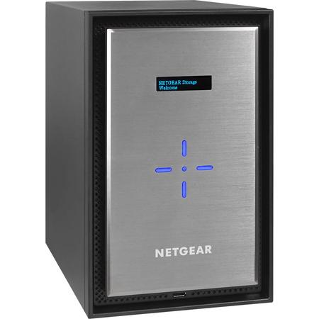 Netgear ReadyNAS 628X NAS Mini Toren Ethernet LAN Zwart, Zilver