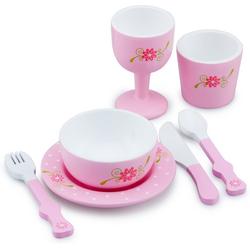 New Classic Toys - Servies-Dinerset - Roze
