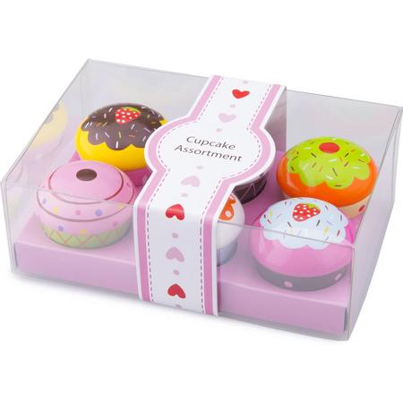 New Classic Toys - Speelgoed Cupcakes - 7 delig