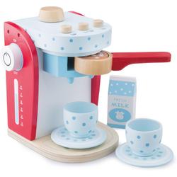 New Classic Toys - Speelgoed Koffiezetapparaat - Inclusief Accessoires - Rood
