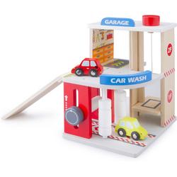   - Speelgoedgarage met Carwash en 2 autos