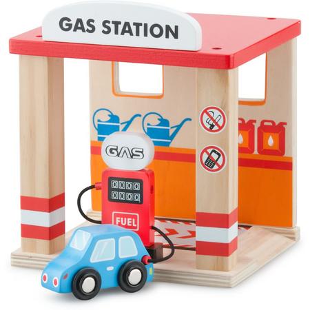 New Classic Toys - Tankstation met Auto