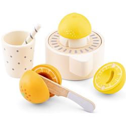 New Classic Toys Houten Speelgoed Citrus Pers - Inclusief Accessoires