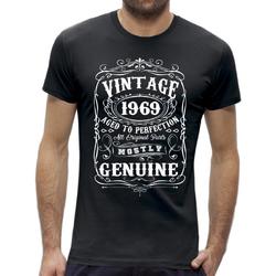 Perfection 50 jaar verjaardag t-shirt / kado tip / Heren maat M / cadeau / leeftijd