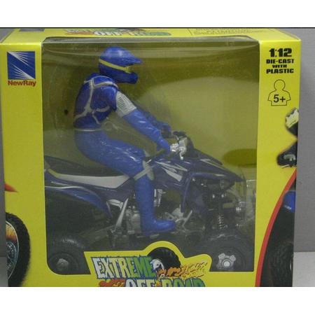 Yamaha YFZ ATV 1:12 NewRay Blauw 41135