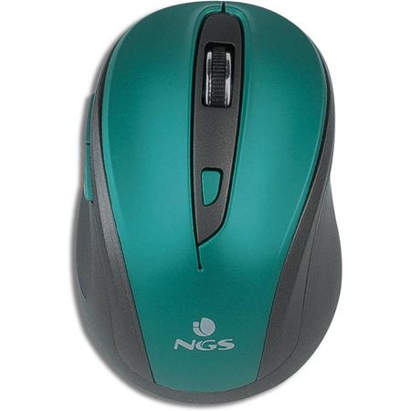 NGS - DRAADLOZE MUIS -  EVO MUTE - Wireless mouse - BLAUW