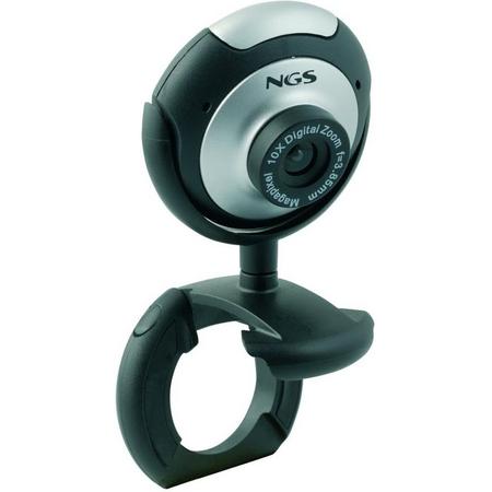 NGS XpressCam300 - Webcam - 300K - Grijs/Zwart