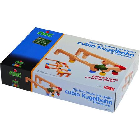 nic houten speelgoed cubio Kugelbahn Erweiterung