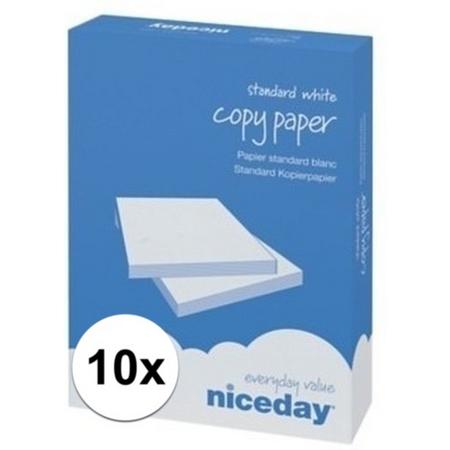 Niceday A4 papier wit 5000 vellen 80 grams