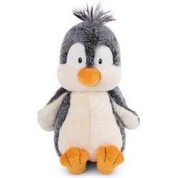   Knuffel Penguin Icaak Junior 50 Cm Pluche Grijs/oranje