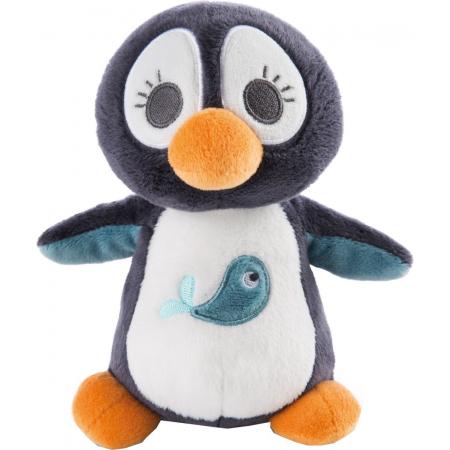 Nici Knuffeldier Pinguïn Watschili 3d 17 Cm Pluche Zwart/wit