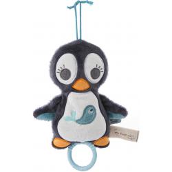 Nici Muziekknuffel Watschili 2d Pinguïn 18 Cm Pluche Zwart