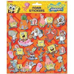 Nickelodeon Foamstickers Spongebob 24x20,5 Cm 22-delig Oranje