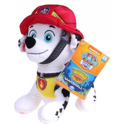 Nickelodeon Knuffel Paw Patrol Dino Rescue Marshall Wit/rood