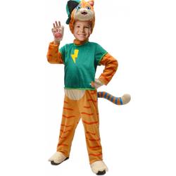 Nickelodeon Verkleedpak 44 Cats Jongens Katoen Groen/oranje