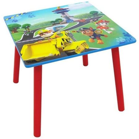 Nickelodeon tafel Paw Patrol jongens blauw/rood 50x50x44 cm